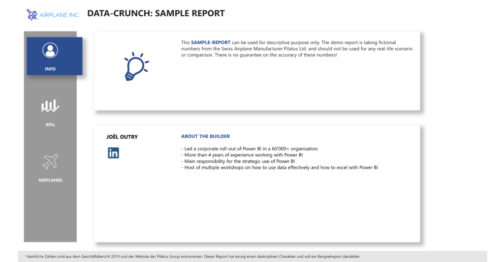 data crunch sample report